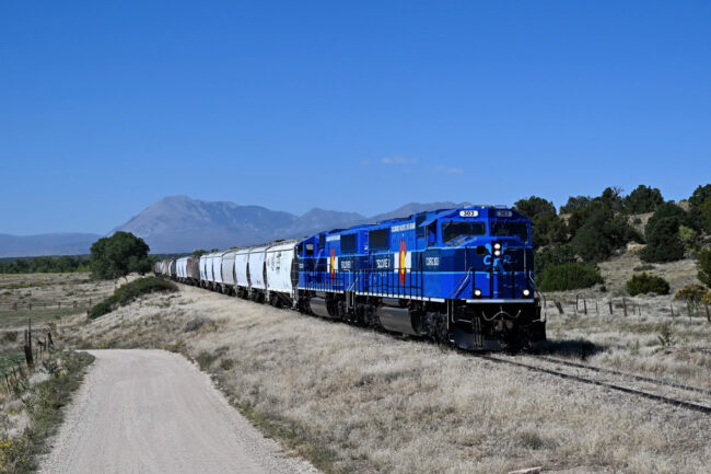 COLORADO PACIFIC RAILROAD TRAIN