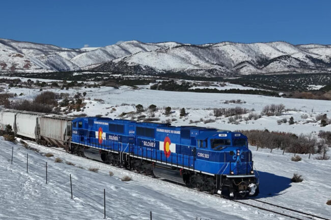 COLORADO PACIFIC RAILROAD TRAIN